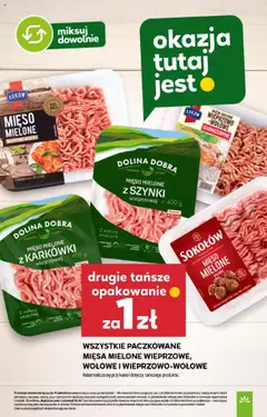 Stokrotka Gazetka od 26.06.2025 | Strona: 12 | Produkty: Mięso mielone z szynki, Mięso, Stokrotka, Mięso mielone