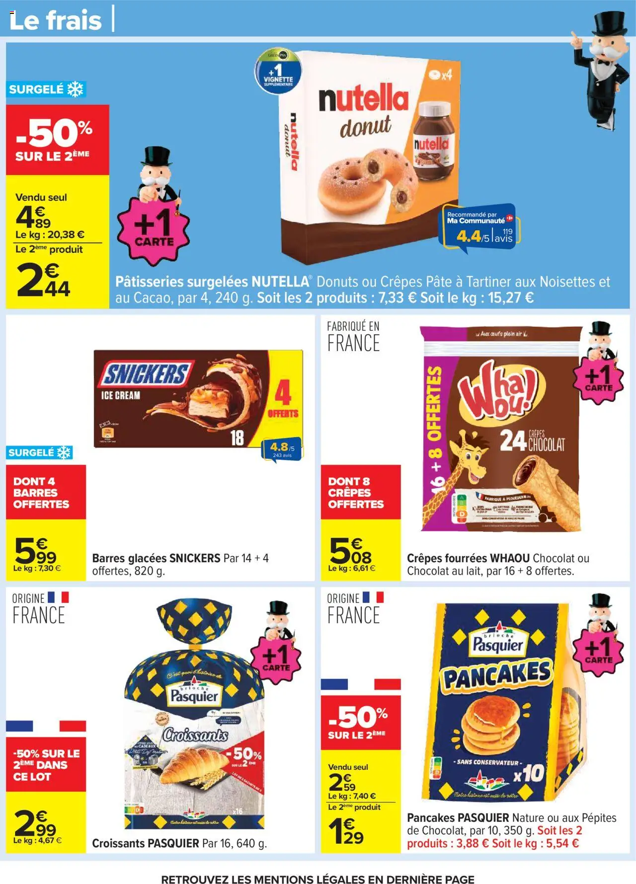  | Page: 37 | Produits: Donut, Noisettes, Pâte à tartiner, Nutella
