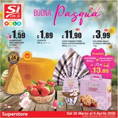 Anteprima del volantino Sì con Te volantino Superstore valido a partire dal 26.03.2026