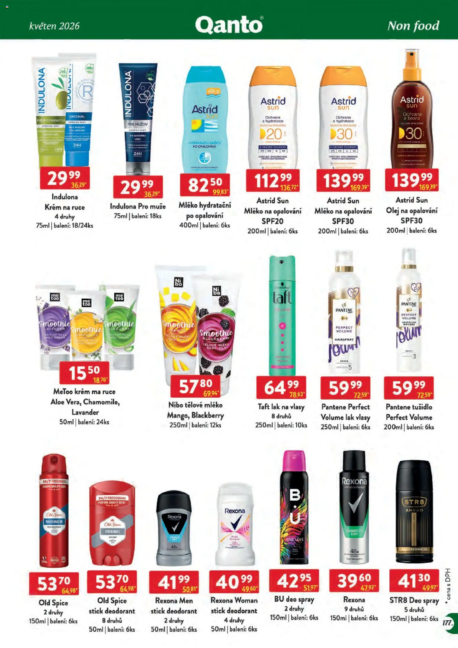 Astur & Qanto leták - Velkoobchod 05/2026 od 01.05.2026 | Strana: 177 | Produkty: Mango, Olej, Body, Lak na vlasy