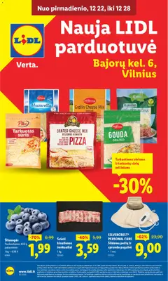 LIDL leidinys galioja nuo 22.12.2025