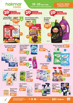 10.03.2026 tarihinden itibaren geçerli olan Hakmar Express kataloğu önizlemesi