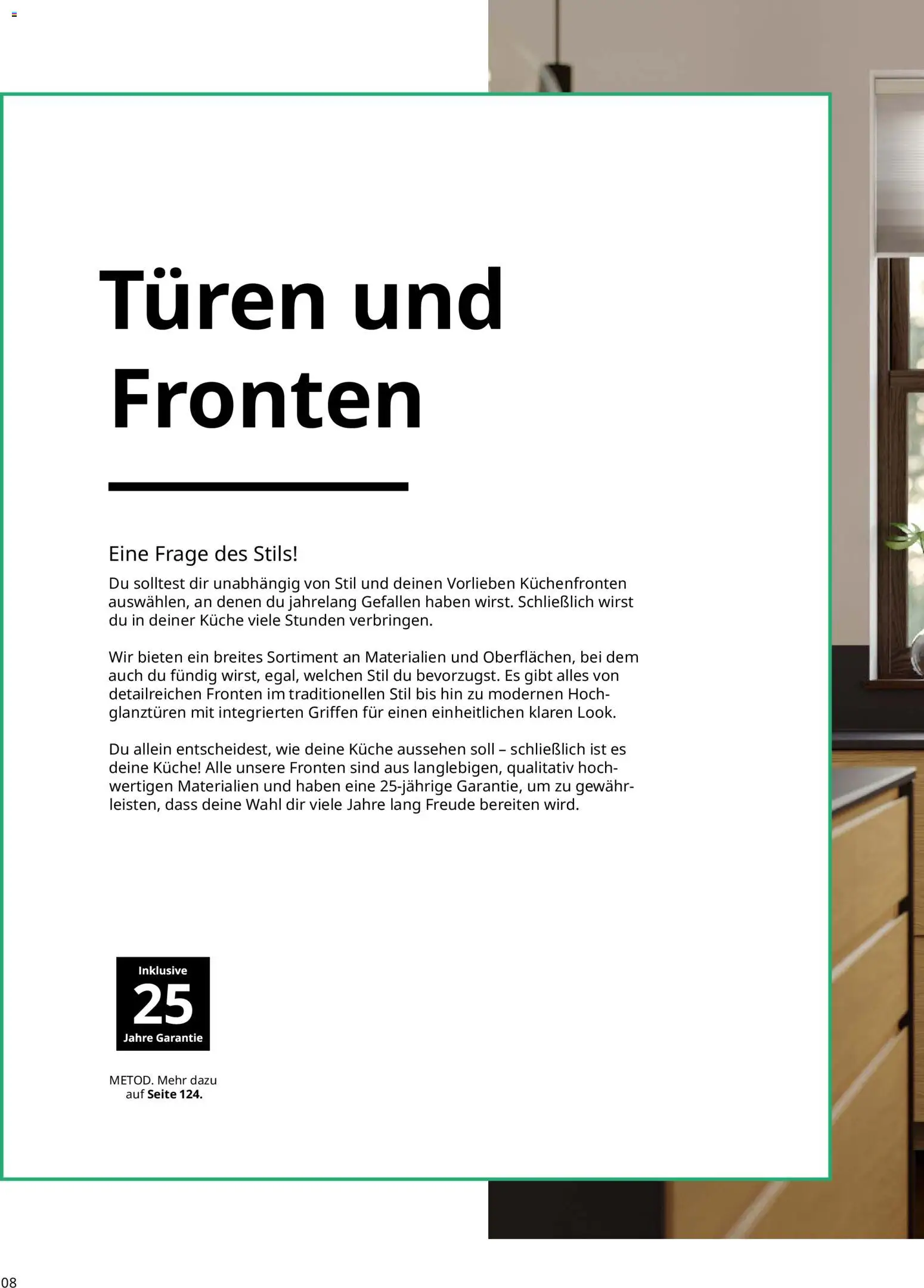 Ikea Prospekt 	 – gültig ab 01.04.2025 | Seite: 8 | Produkte: Küche