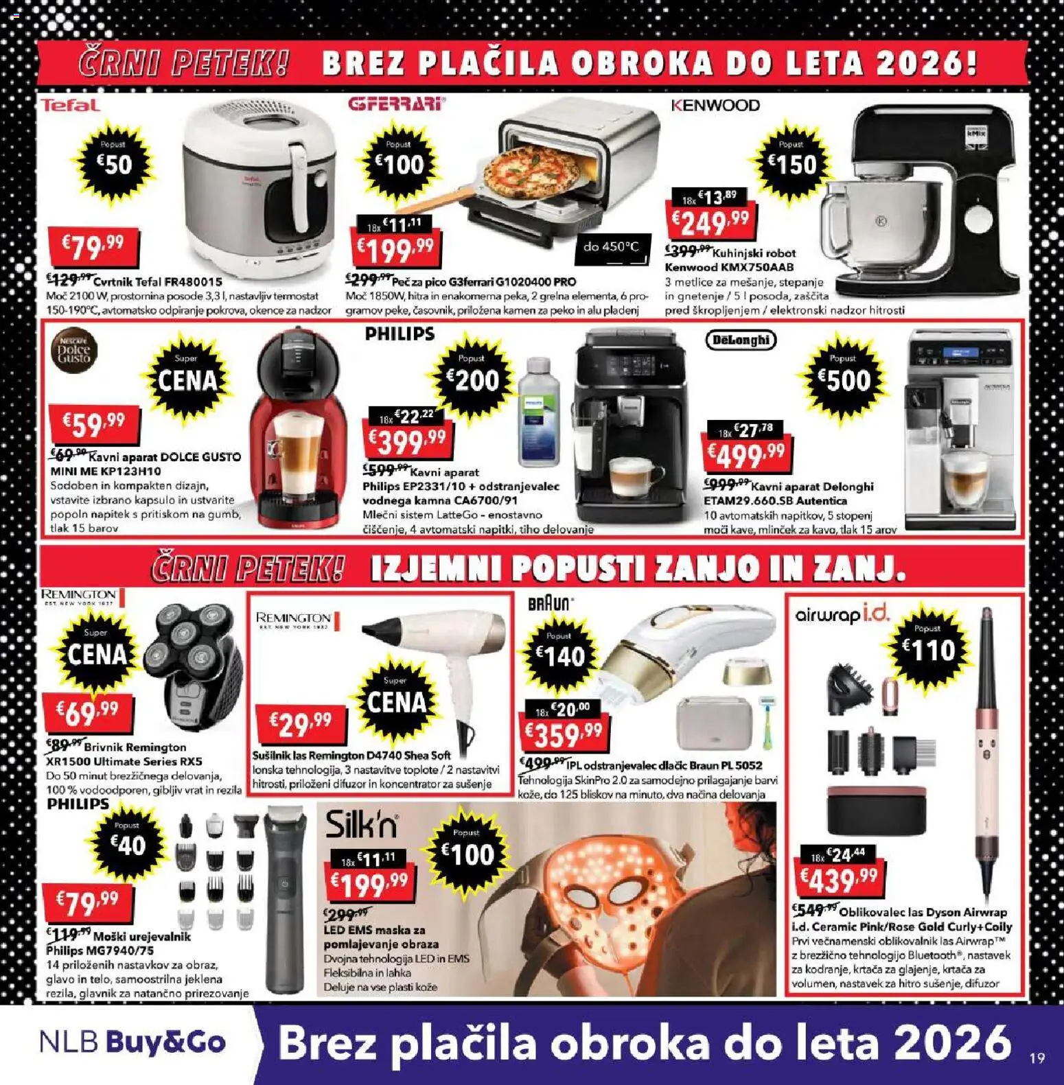 Novi Harvey Norman katalog ponudbe – veljaven od 13.11.2025 | Stran: 19 | Izdelki: Termostat, Krtaca, Maska, Brivnik