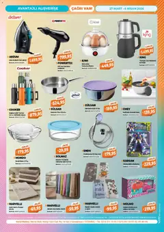 27.03.2026 tarihinden itibaren geçerli olan Çağrı Market kataloğu önizlemesi | Sayfa: 16
