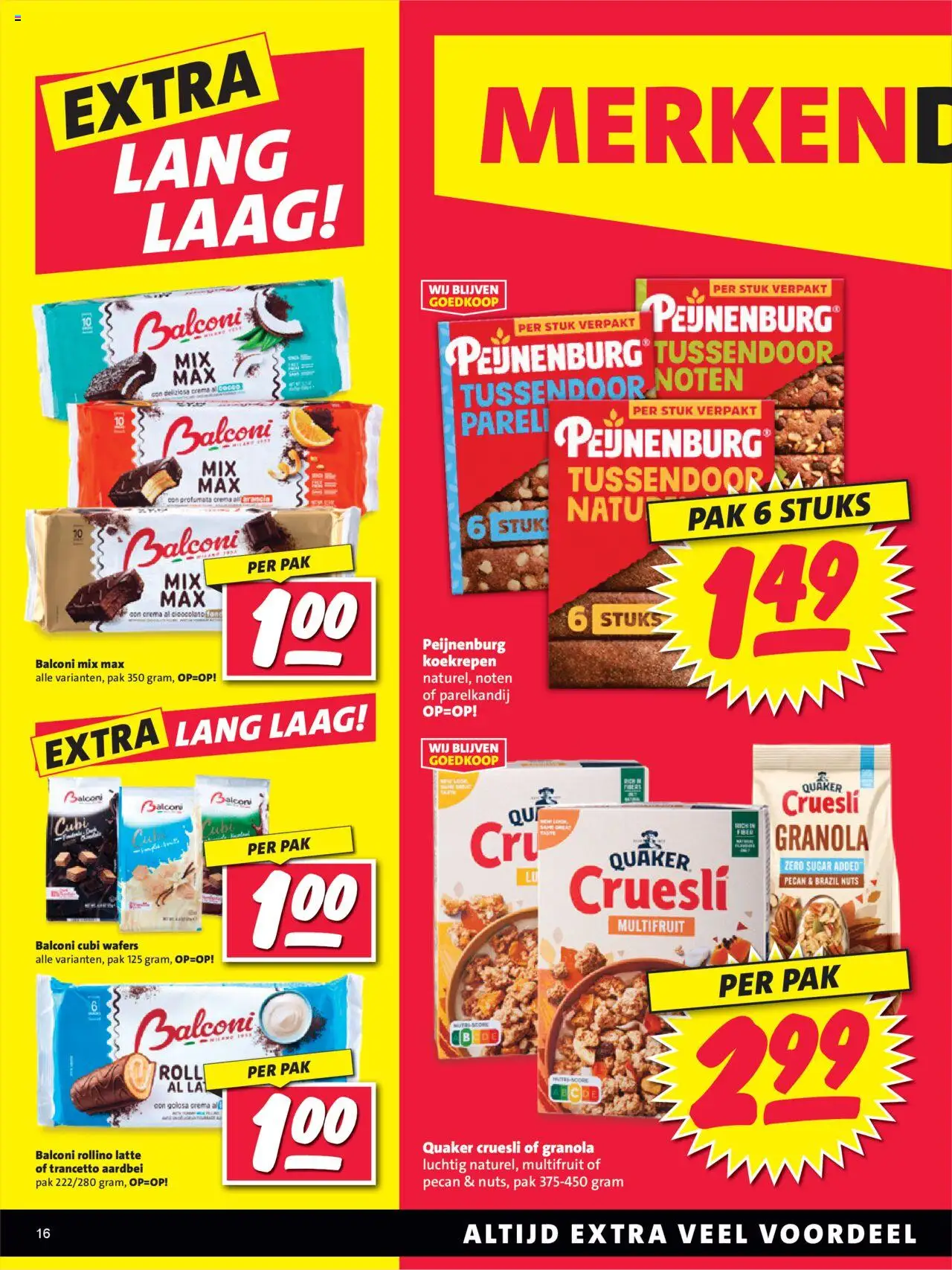  | Pagina: 16 | Producten: Noten, La, Aardbei