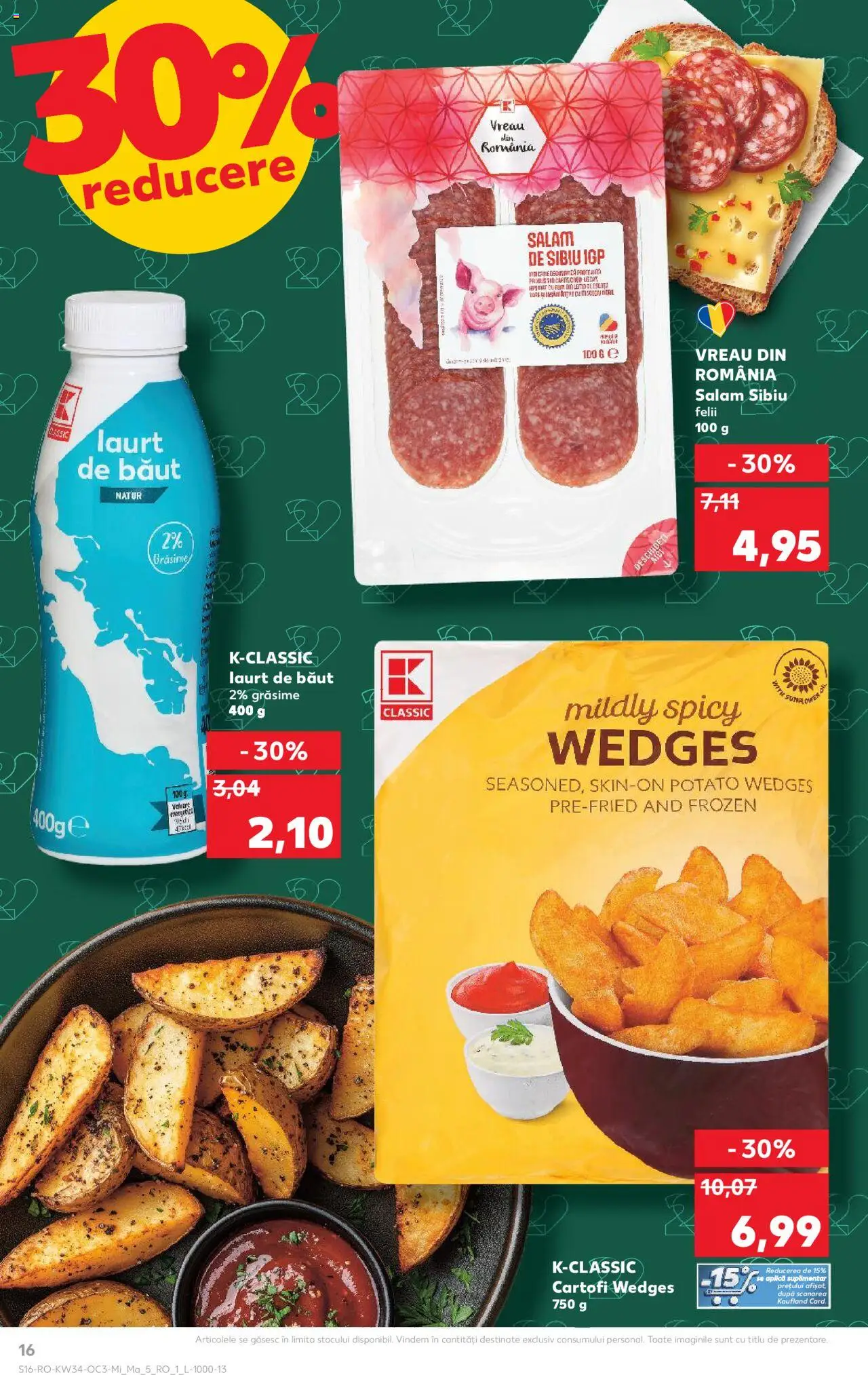 Kaufland RO akciós ujság - amely érvényes a következő dátumtól: 20.08.2025 | Oldal: 16