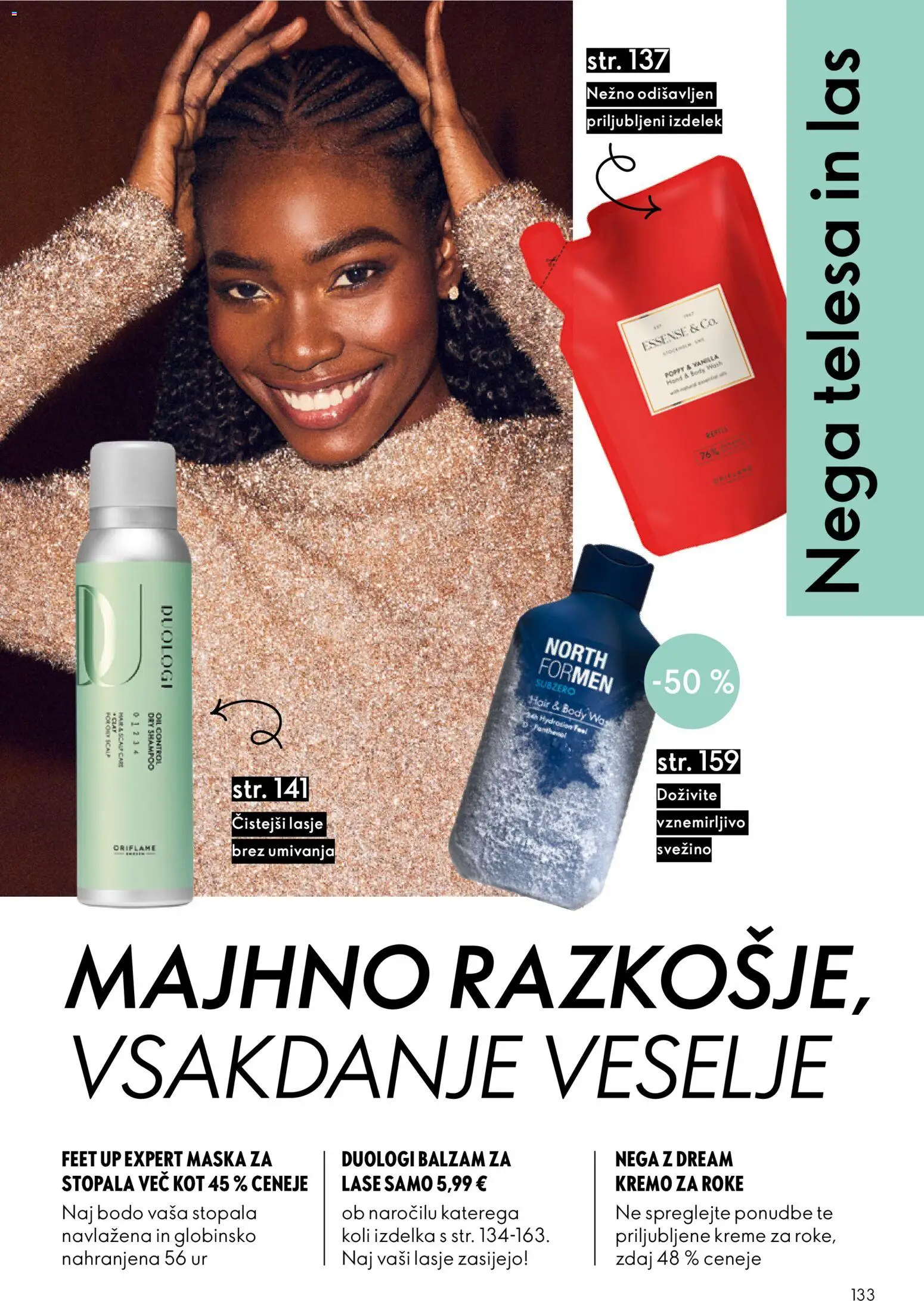 Novi Oriflame katalog ponudbe – veljaven od 19.11.2025 | Stran: 133 | Izdelki: Maska