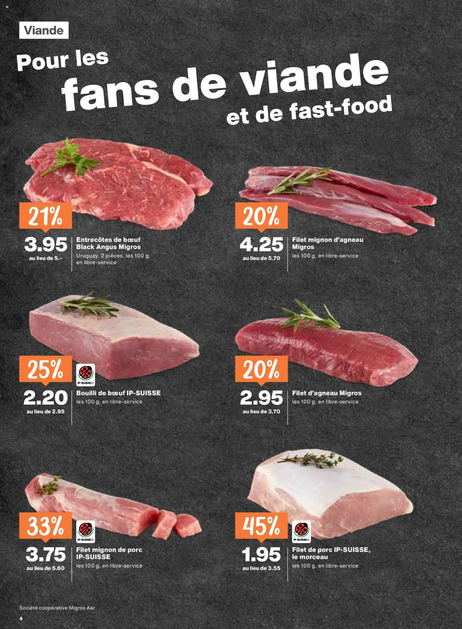 Migros aktionen FR – gültig ab 19.03.2026 | Seite: 4