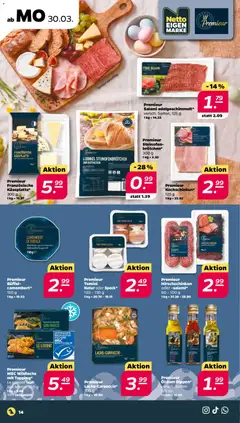 Netto Prospekt 	 ab 30.03.2026 gültig | Seite: 14 | Produkte: Öl, Salami