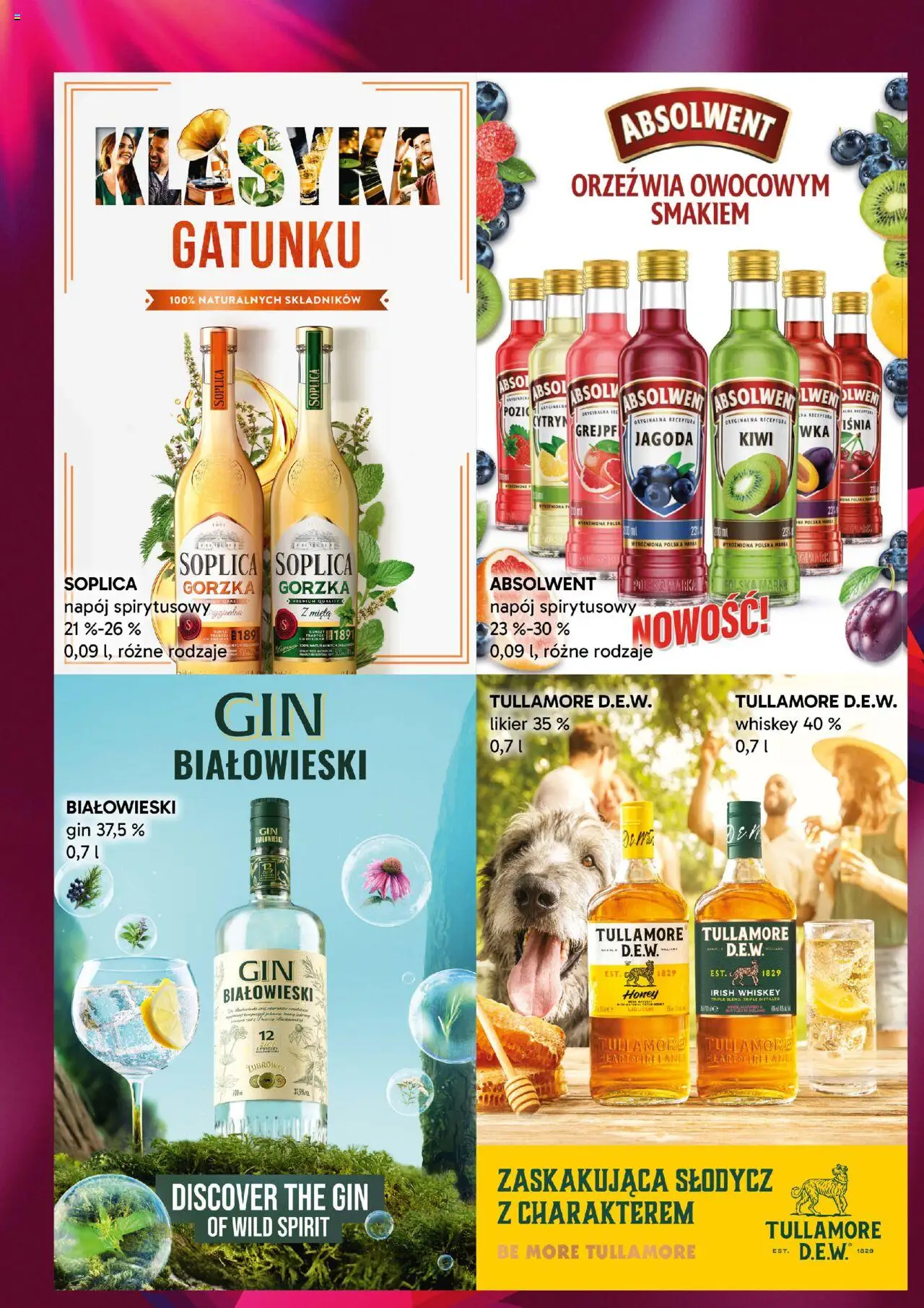 Eurocash Gazetka - Hity 30-Lecia C&C od 01.09.2025 | Strona: 19 | Produkty: Gin, Kiwi