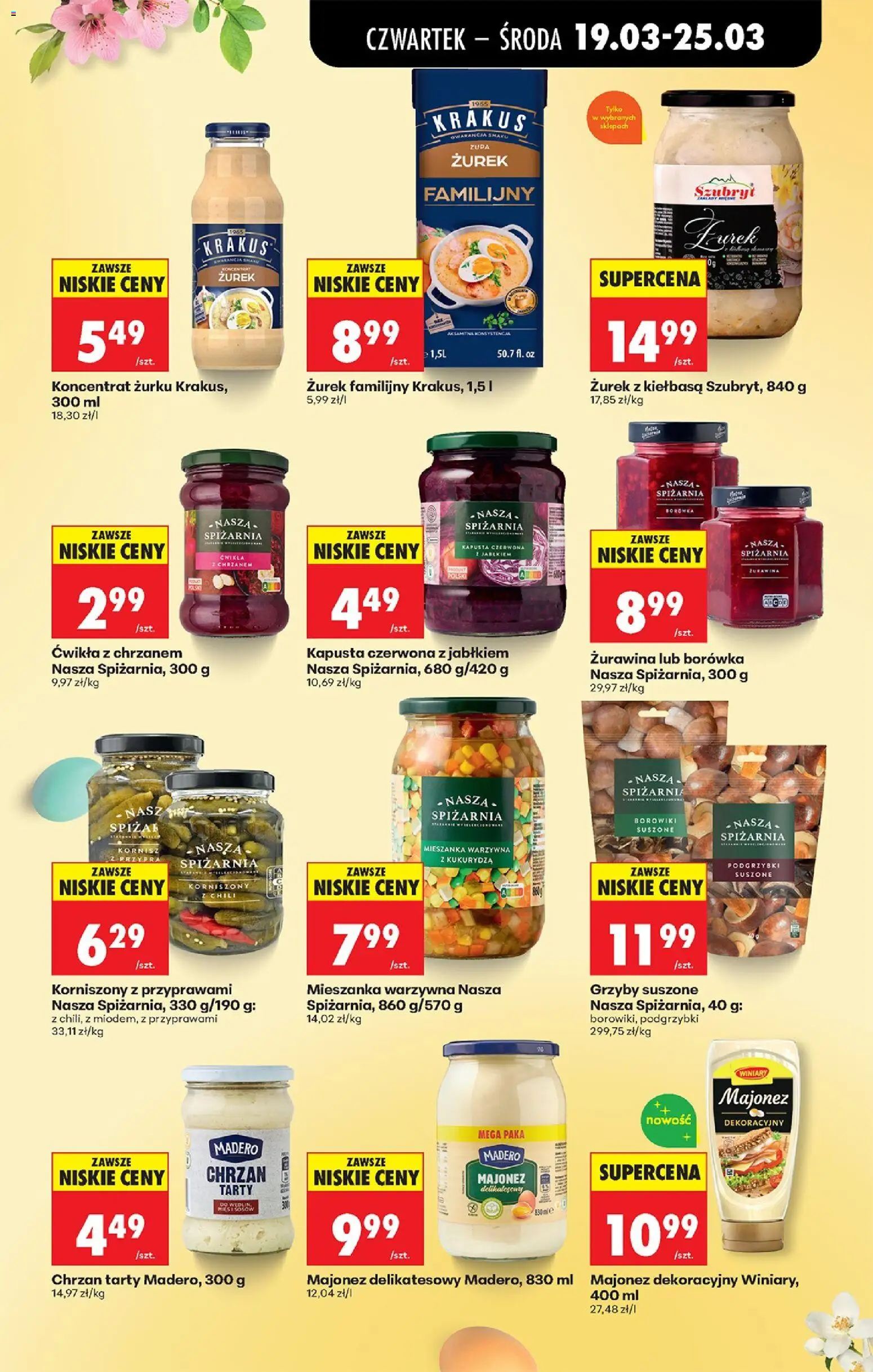 Biedronka Polsko leták - Codziennie niskie ceny od 19.03.2026 | Strana: 53 | Produkty: Kapusta