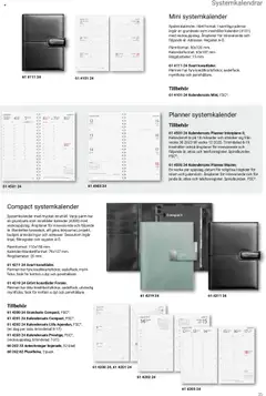 Kalendrar 2024 - Förhandsvisning av reklamblad från butik Office Depot aktuell från 25.07.2023 | Sida: 35