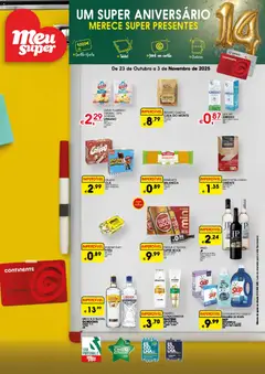 Pré-visualização Meu Super folheto válido de 23.10.2025