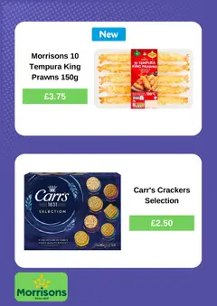 Preview of Morrisons - Weekly offers valid from 22.12.2025 | Page: 5 | Products: Table, Ginkgo biloba, The oven, Crackers