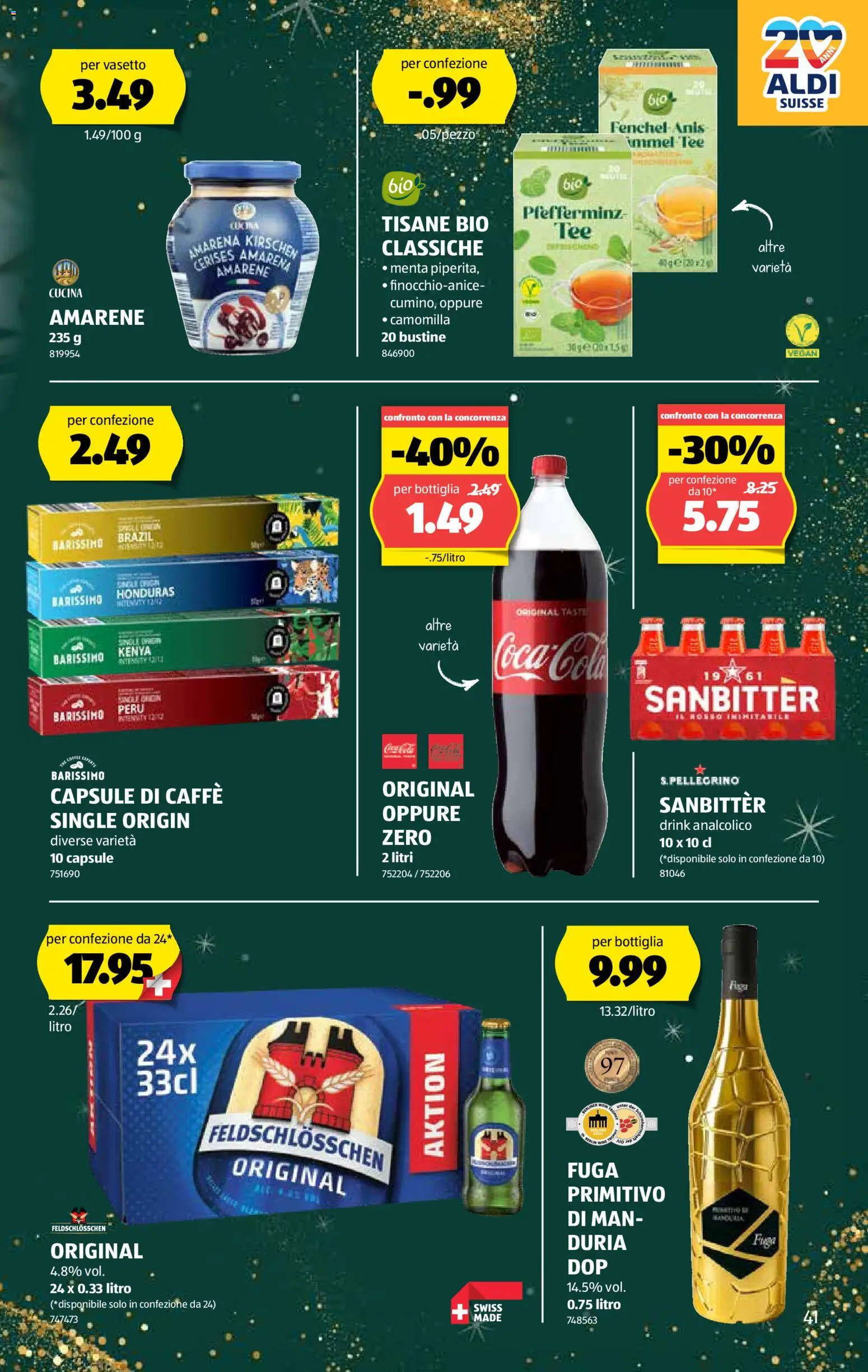 Aldi Aktionen IT – gültig ab 27.11.2025 | Seite: 42 | Produkte: Kirschen, Tee