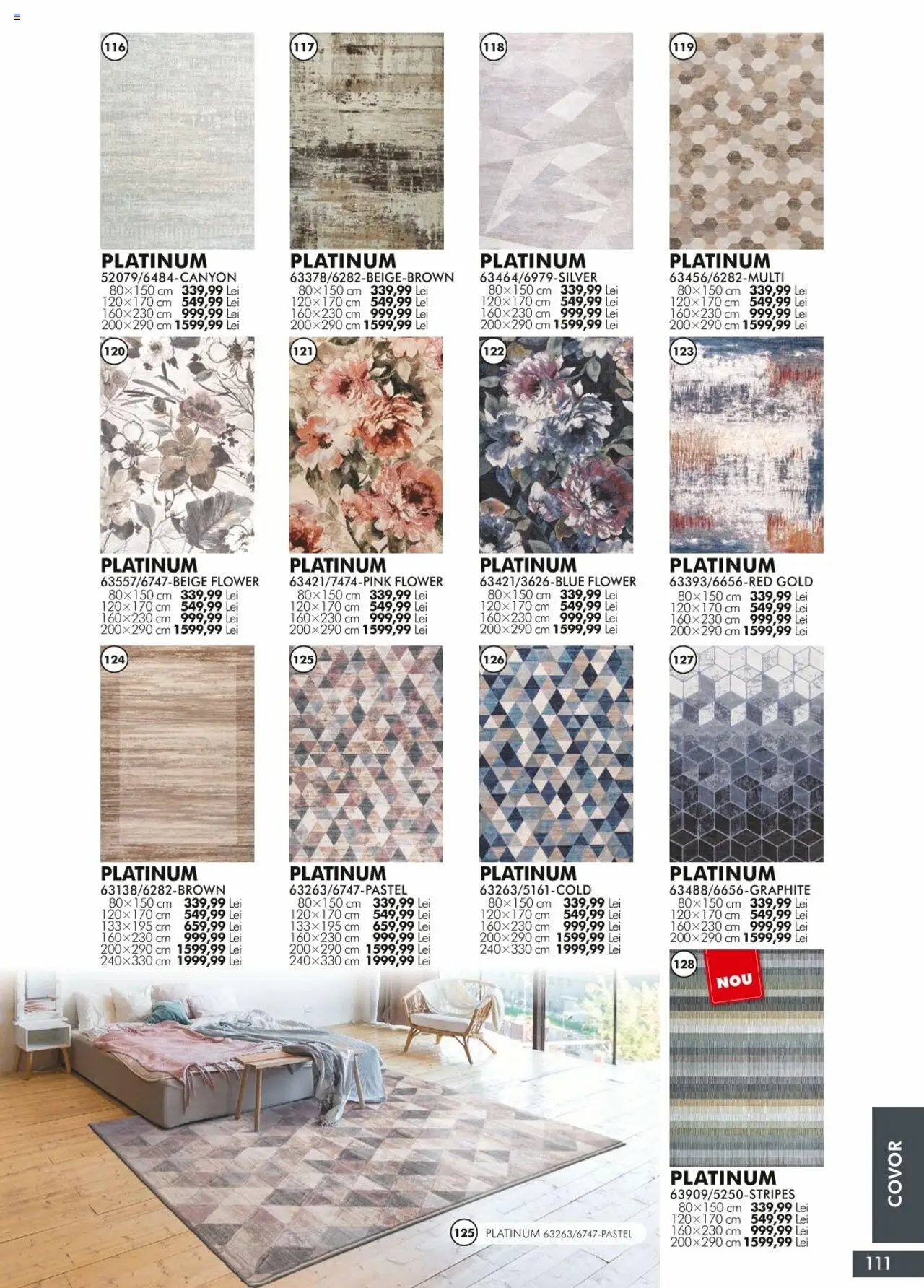 Noul catalog Diego – valabil de la 01.04.2024 | Pagină: 111 | Produse: Covor