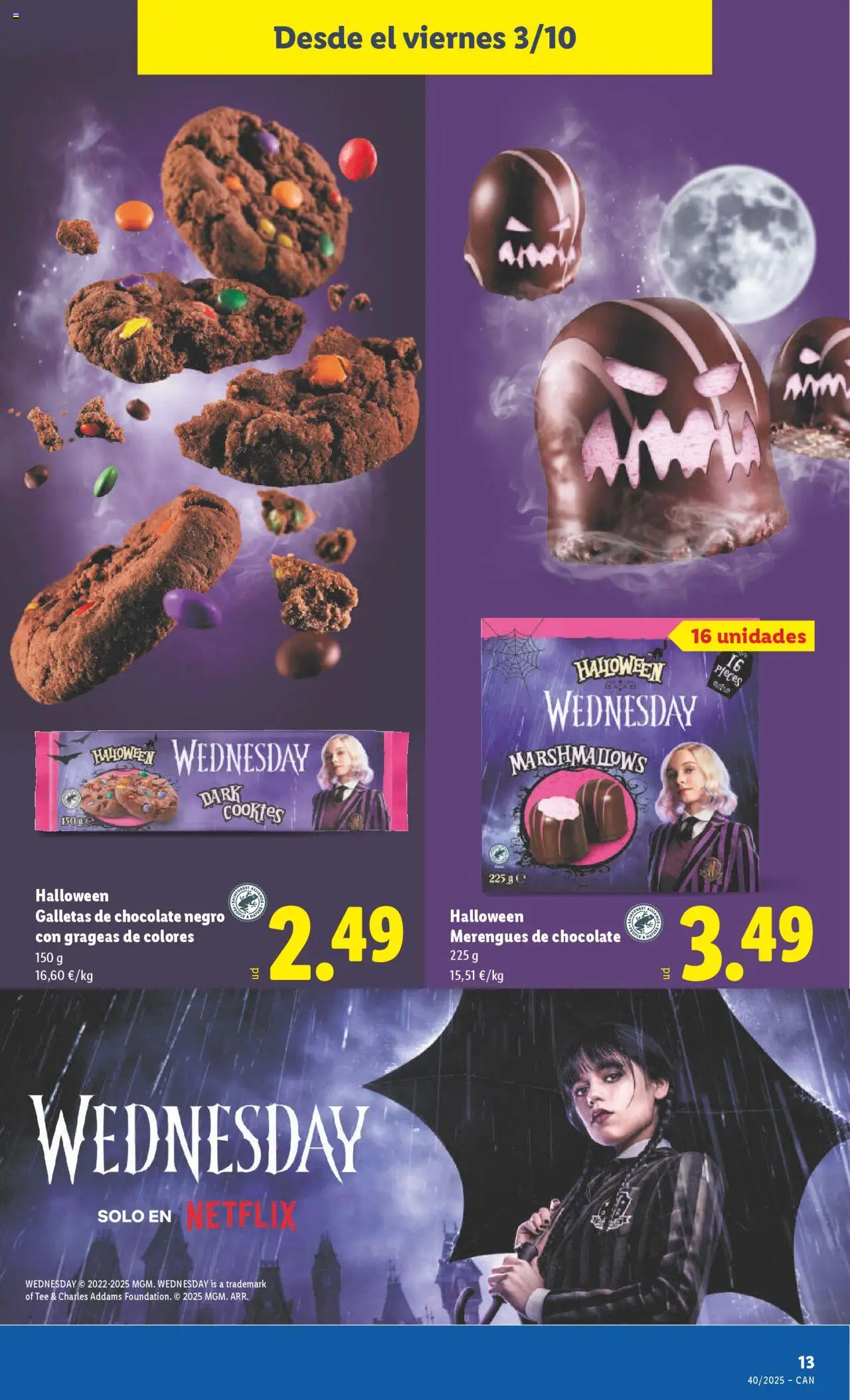 Lidl - Canarias │ válido desde el 29.09.2025 | Página: 21 | Productos: Chocolate, Galletas
