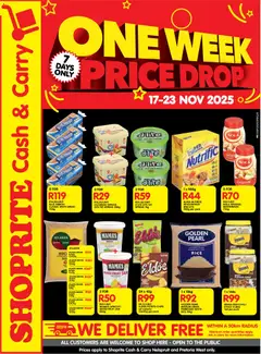Shoprite specials catalogue – valid from 17.11.2025