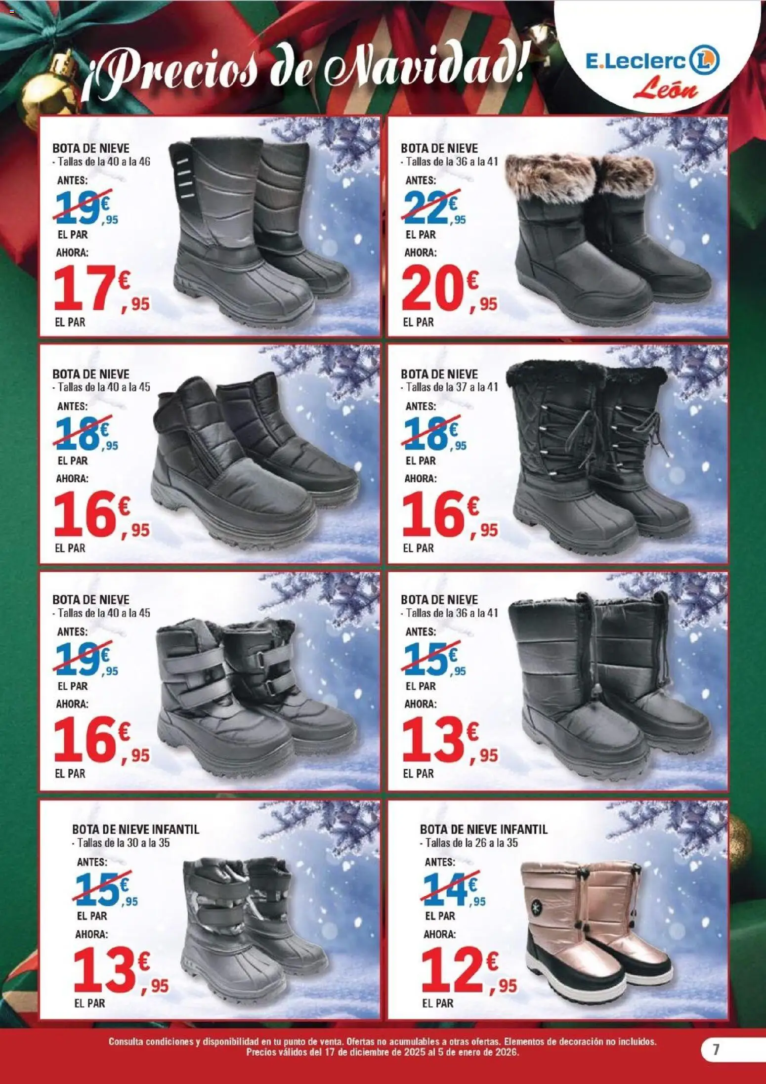 E.Leclerc folleto │ válido desde el 17.12.2025 | Página: 7