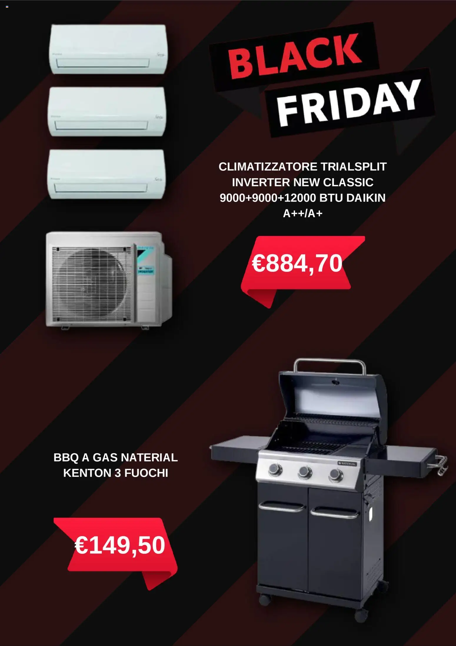 Volantino Brico Center del 24.11.2025 | Pagina: 4 | Prodotti: Climatizzatore