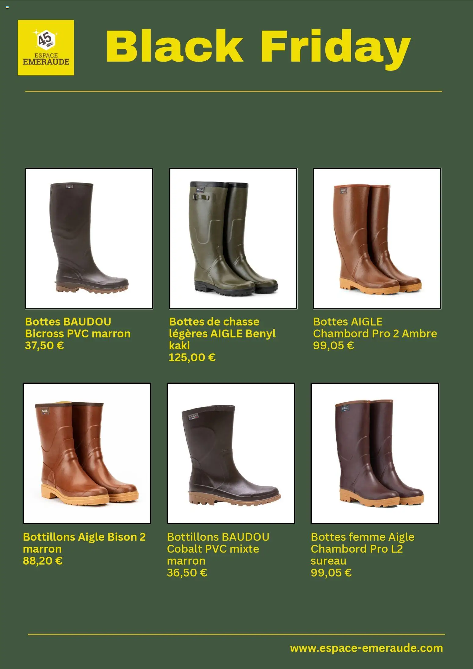 {H1} | Page: 3 | Produits: Kaki, Bottes