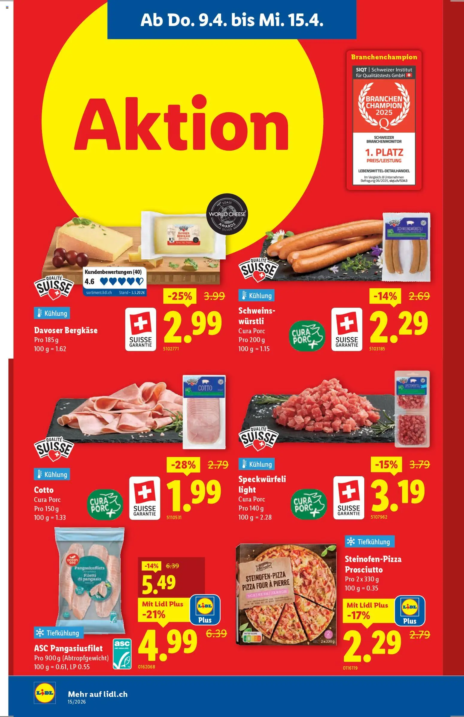Lidl aktionen – gültig ab 09.04.2026 | Seite: 8 | Produkte: Pizza