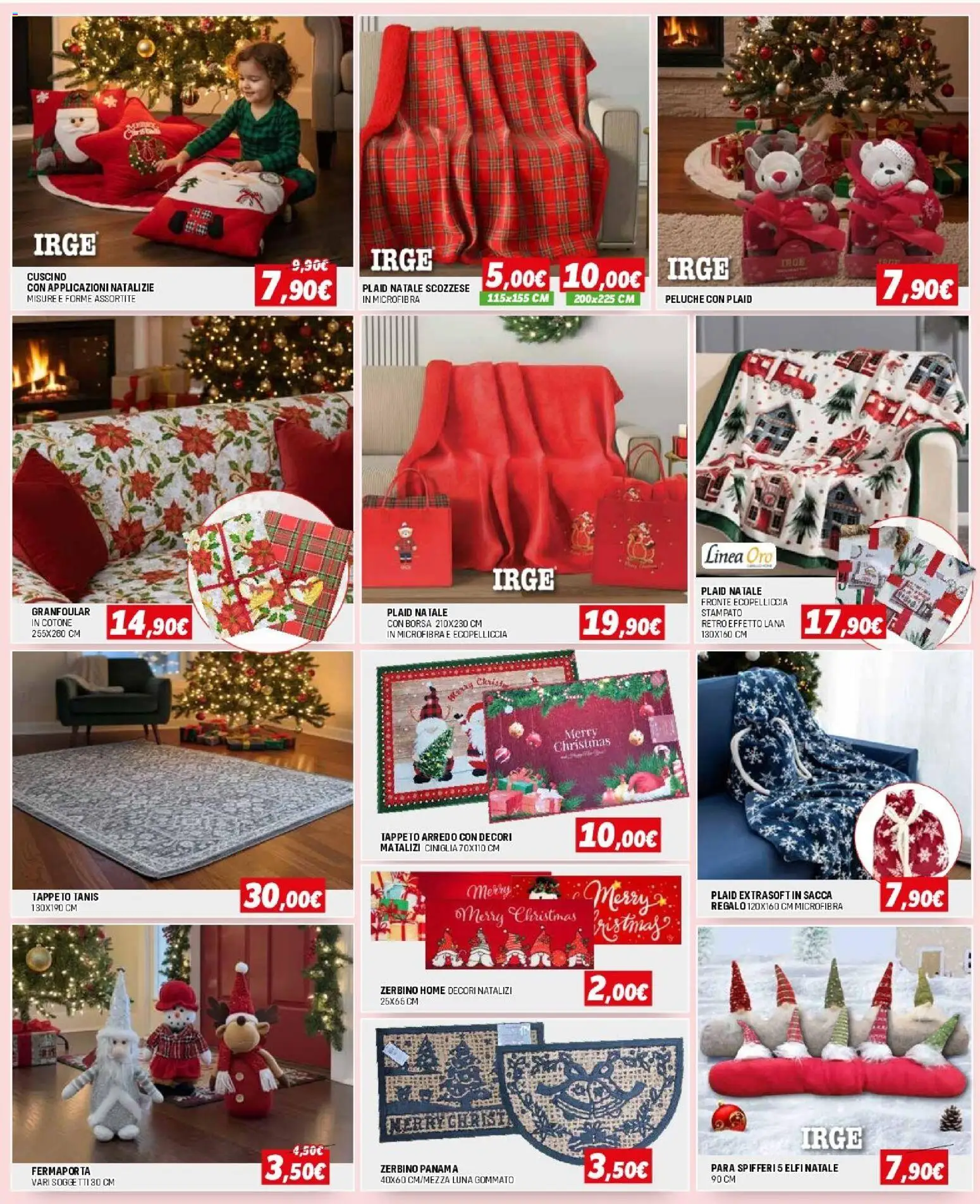 Volantino Orizzonte del 06.11.2025 | Pagina: 12 | Prodotti: Plaid, Borsa, Cuscino, Zerbino