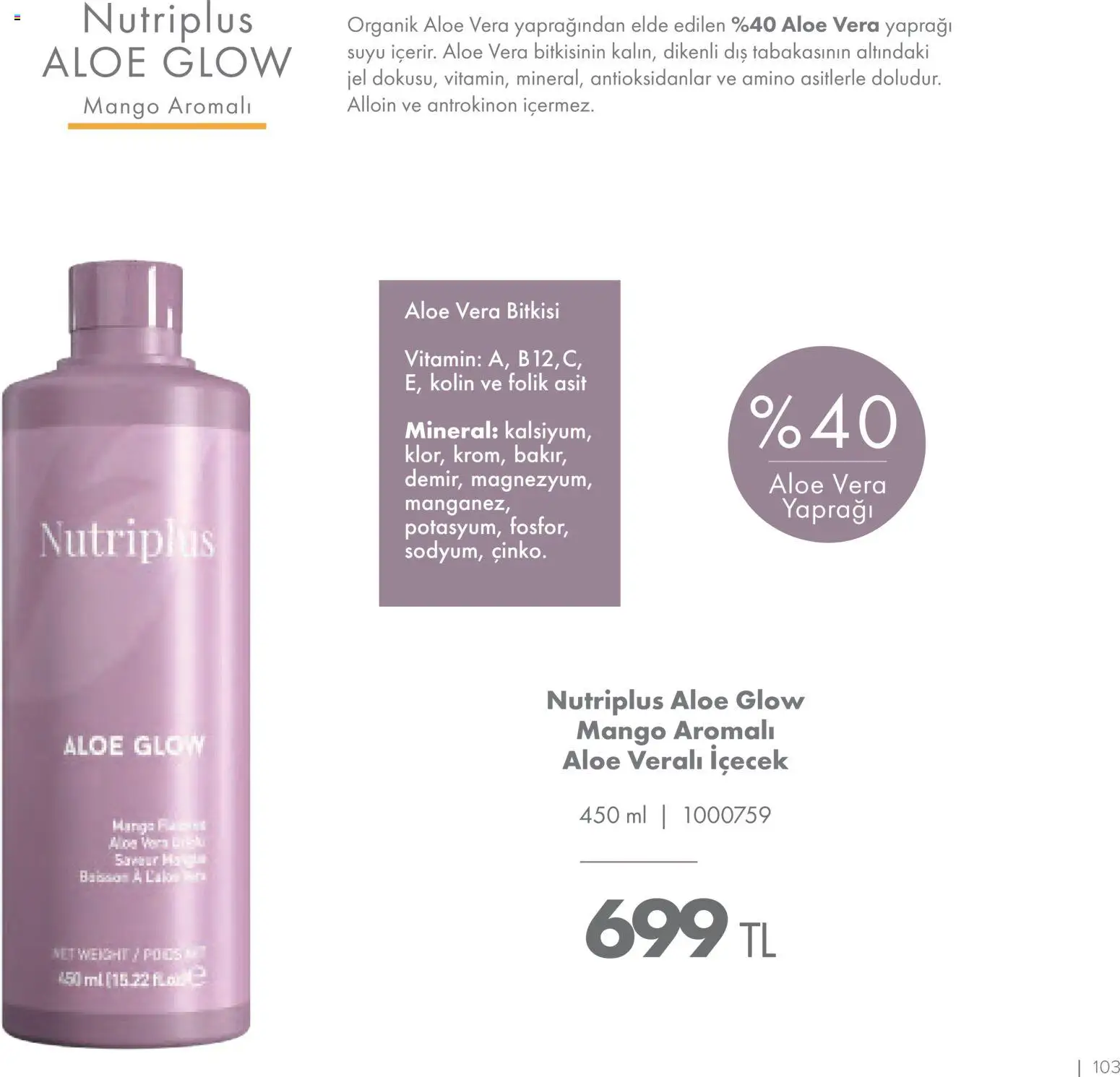 Farmasi Katalog - 01.11.2025 tarihinden itibaren geçerlidir | Sayfa: 103