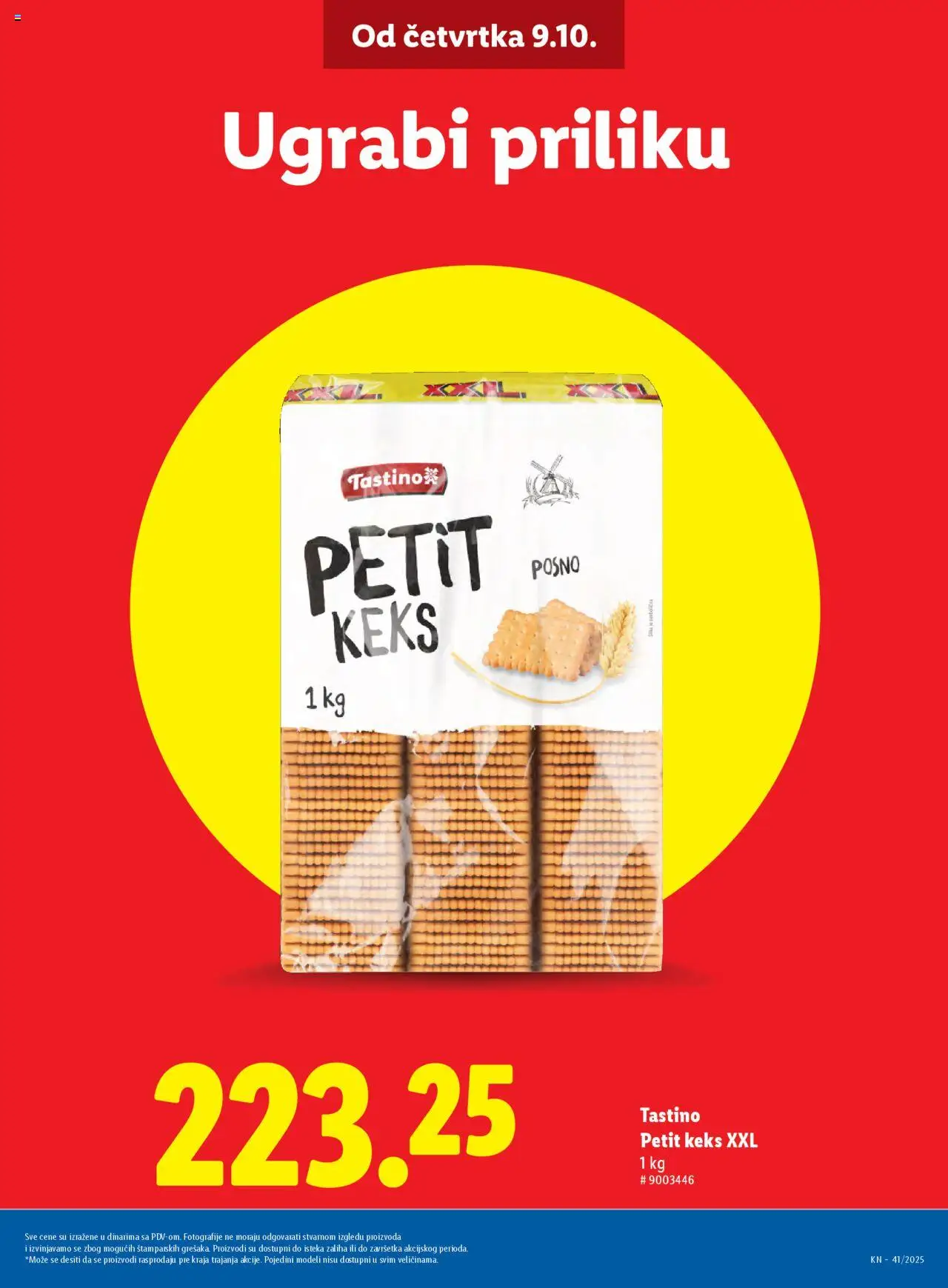Lidl katalog - važi od 09.10.2025 | Strana: 3 | Proizvode: Keks