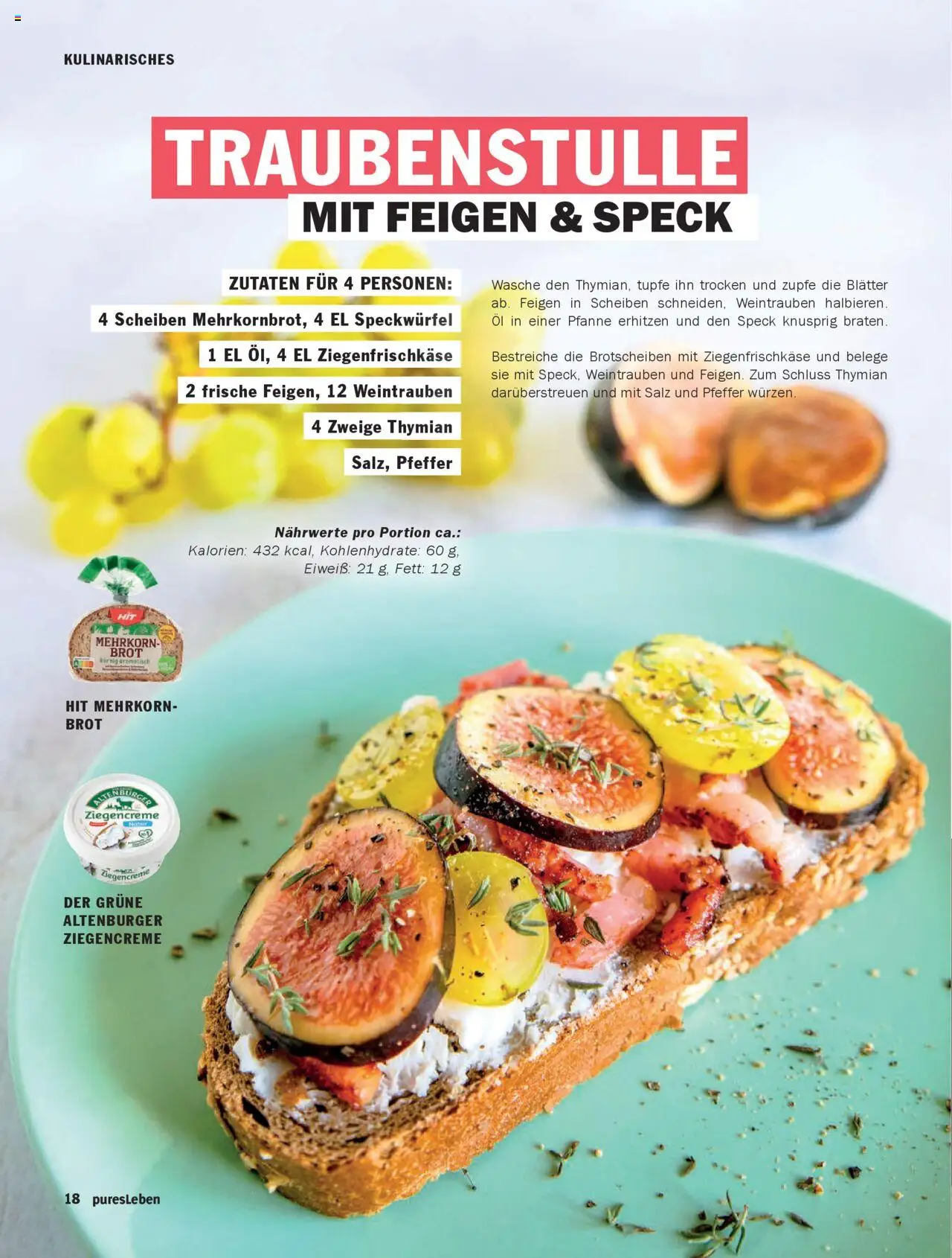 HIT Pures Leben – gültig ab 01.10.2025 | Seite: 18 | Produkte: Salz, Pfeffer, Weintrauben, Brot