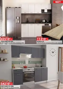 Merkury Market akciós újság - amely érvényes a következő dátumtól: 01.04.2026 | Oldal: 8 | Termékek: Konyhabútor