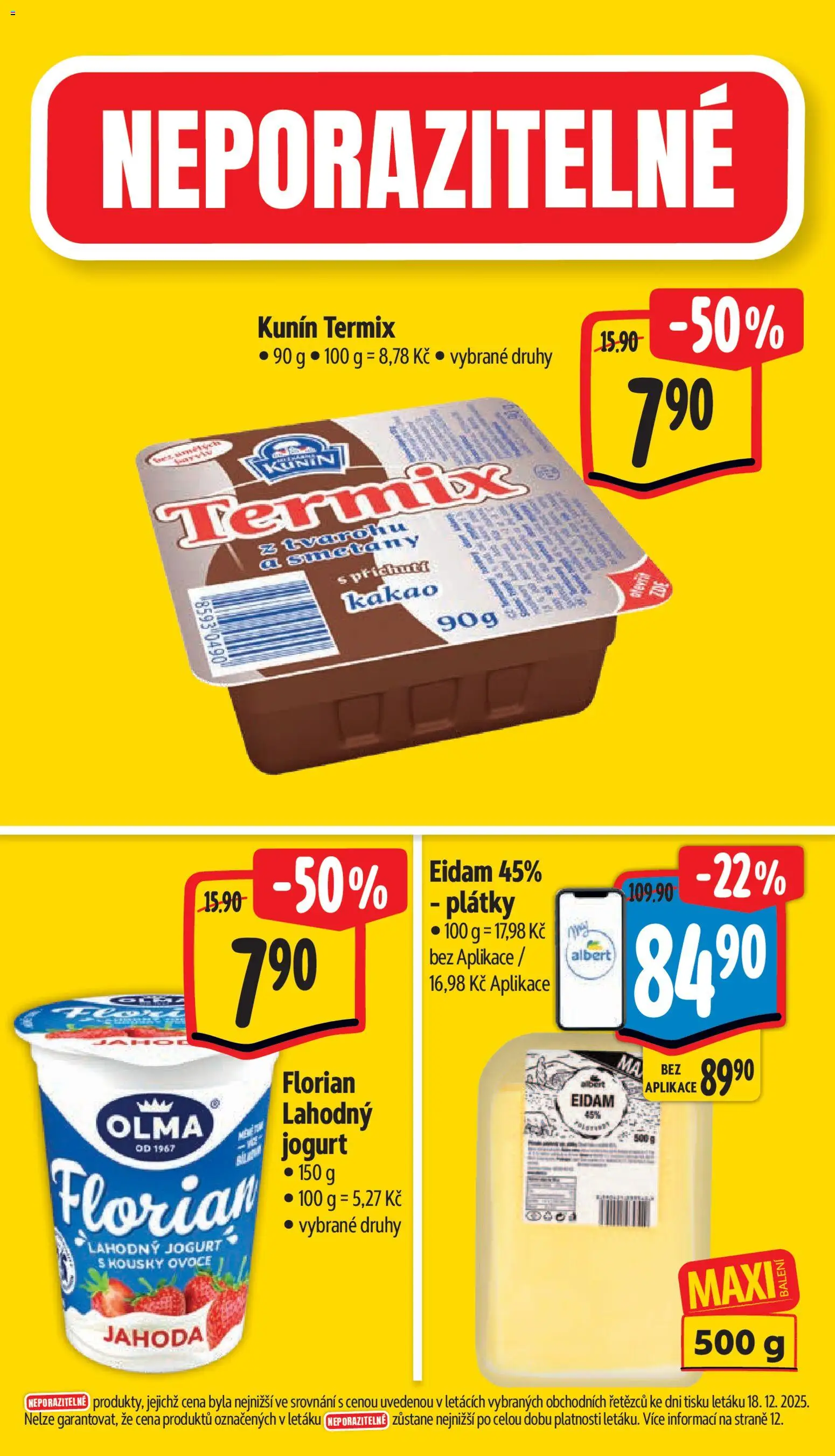 Albert leták - Supermarket od 02.01.2026 | Strana: 3