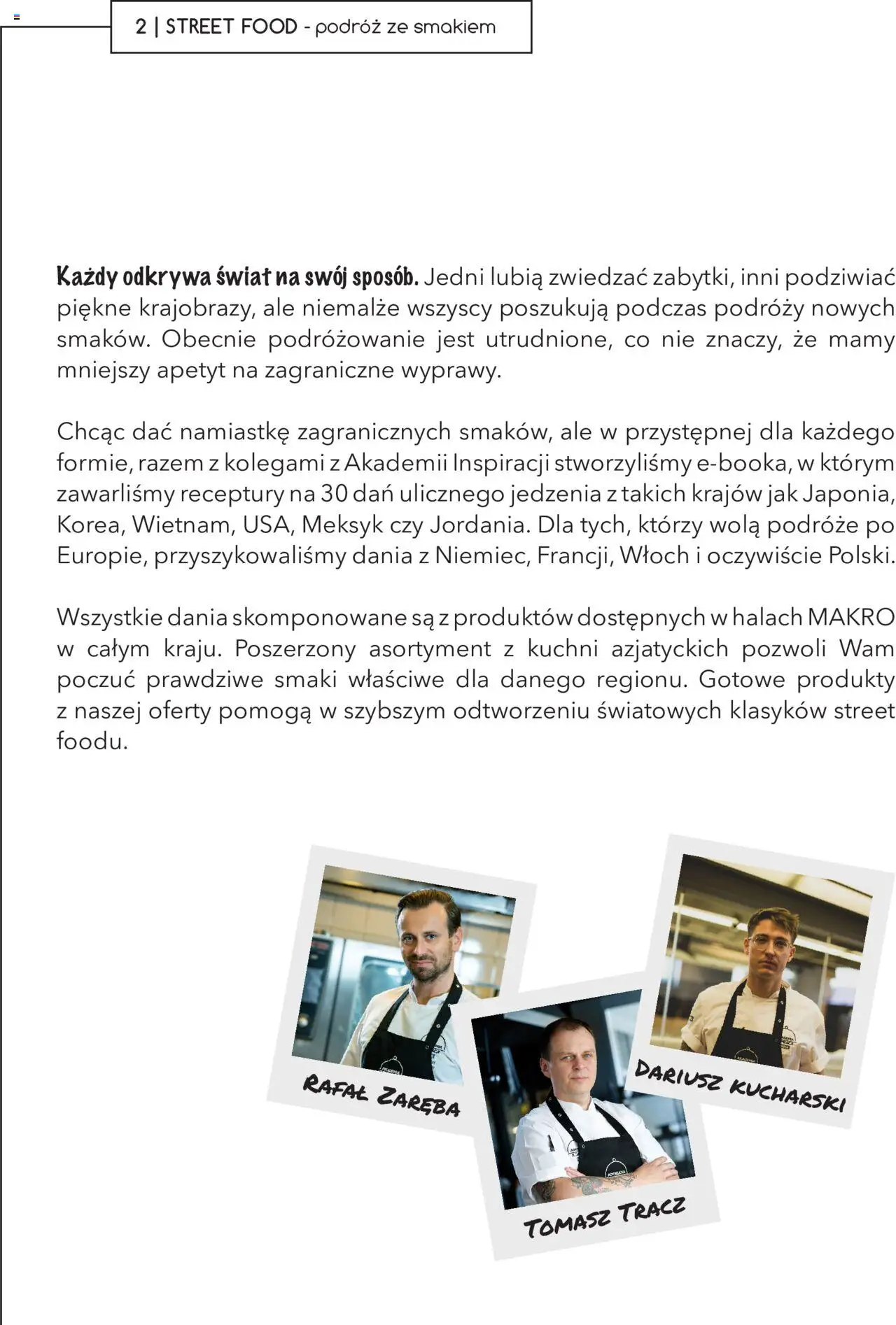 Makro Gazetka Street food podróże ze smakiem od 01.01.2024 | Strona: 2