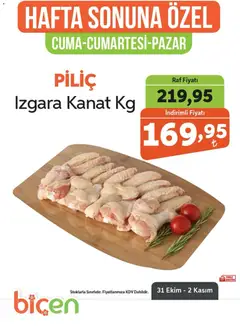 31.10.2025 tarihinden itibaren geçerli olan Biçen Market kataloğu önizlemesi | Sayfa: 3