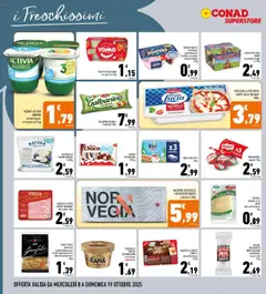 Anteprima del volantino PROVOLA TENERE FETTE VALVO, bianca/affumicata 80g valido a partire dal 08.10.2025 | Pagina: 14 | Prodotti: Provolone, Salame, Pancetta, Pasta