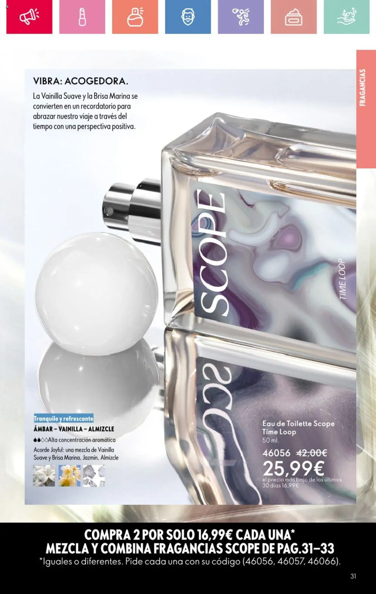 Oriflame - Catálogo Campaña 12 │ válido desde el 24.08.2025 | Página: 31 | Productos: Eau de toilette