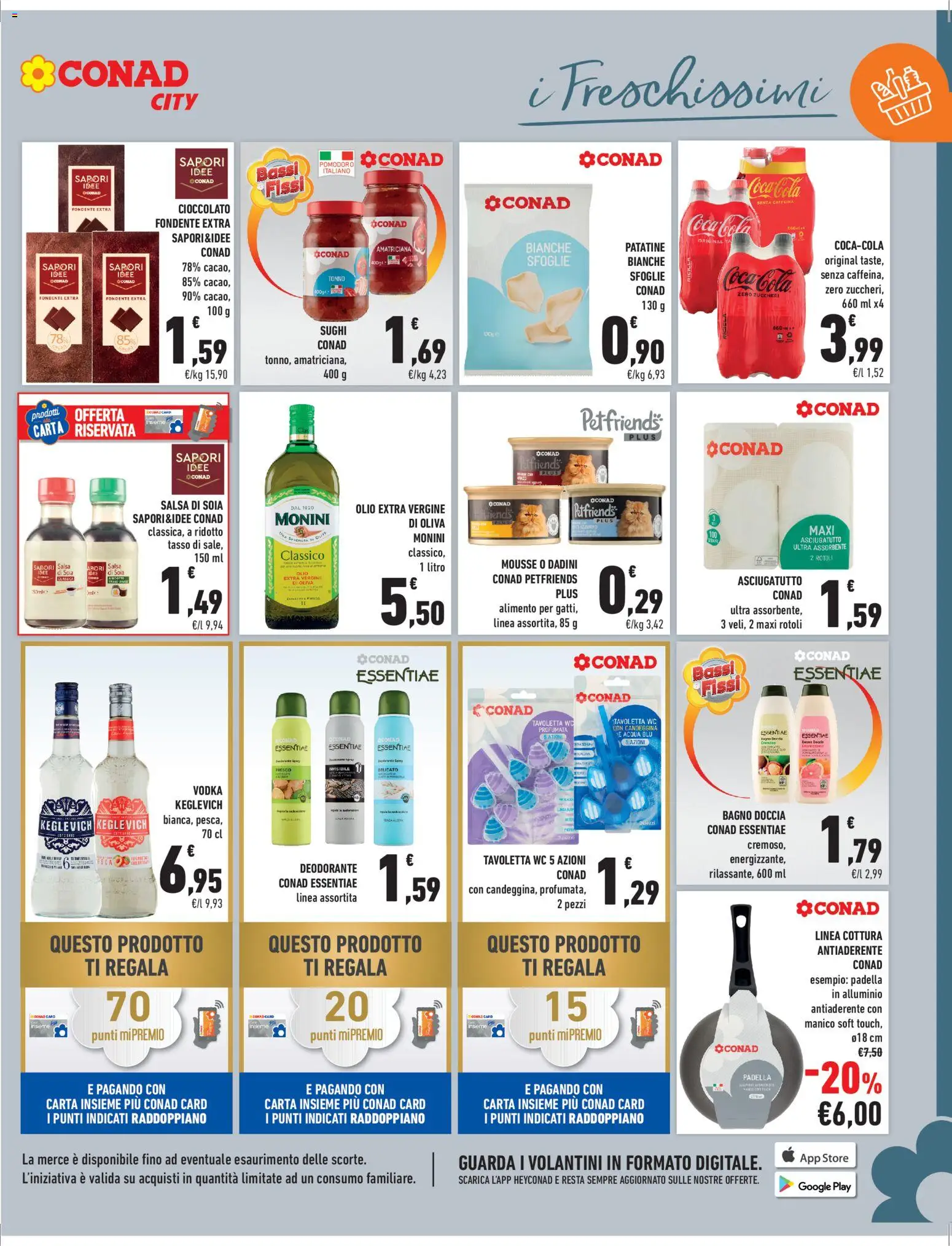 Volantino Conad del 13.02.2026 | Pagina: 5 | Prodotti: Padella, Alluminio, WC, Bagno