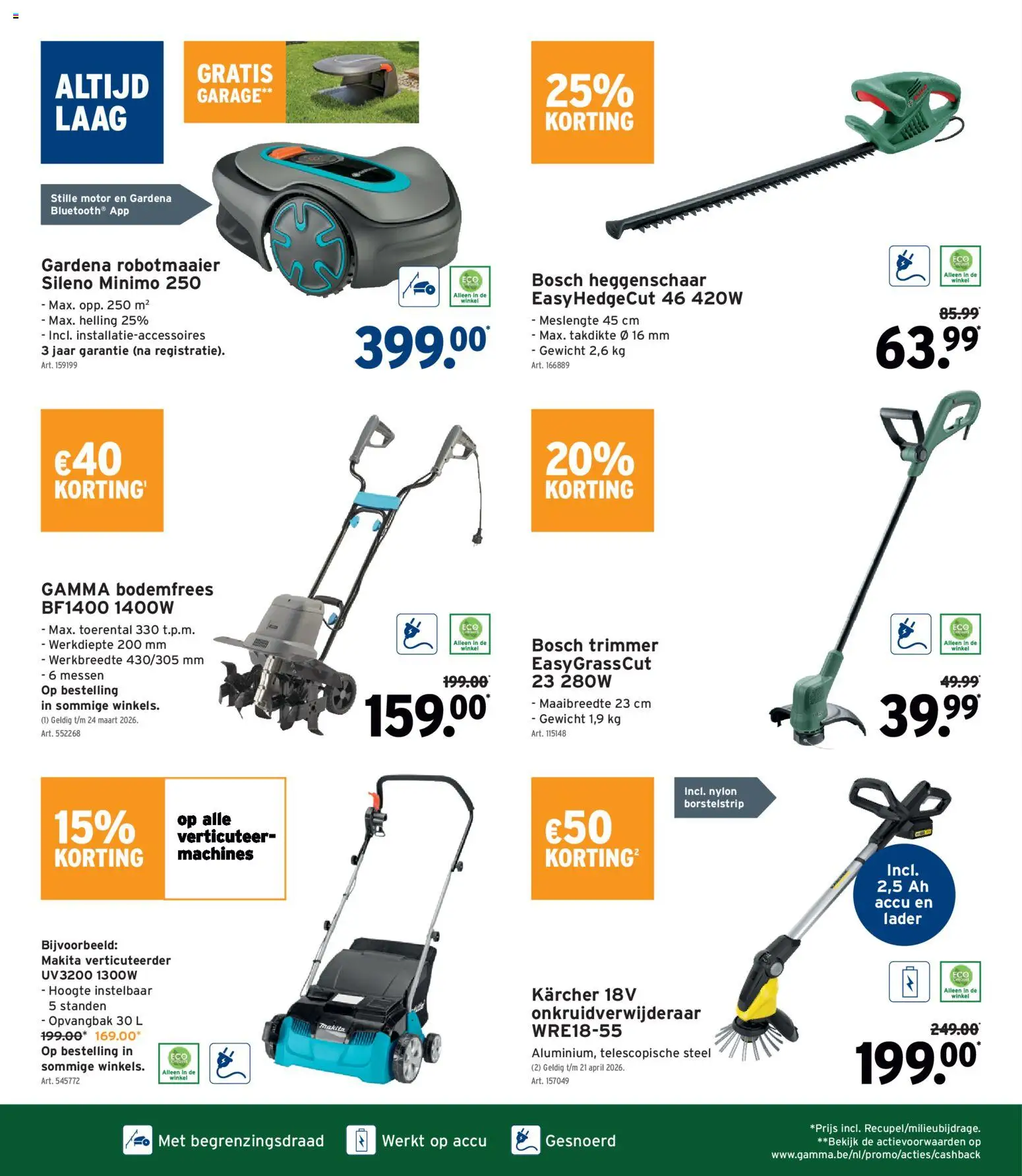 {H1} | Pagina: 2 | Producten: Gewicht, Sac de transport, Trimmer