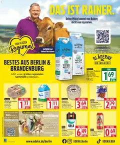 Edeka Prospekt 	 ab 16.03.2026 gültig | Seite: 12 | Produkte: Milch, Öl, Saft, Rindfleisch