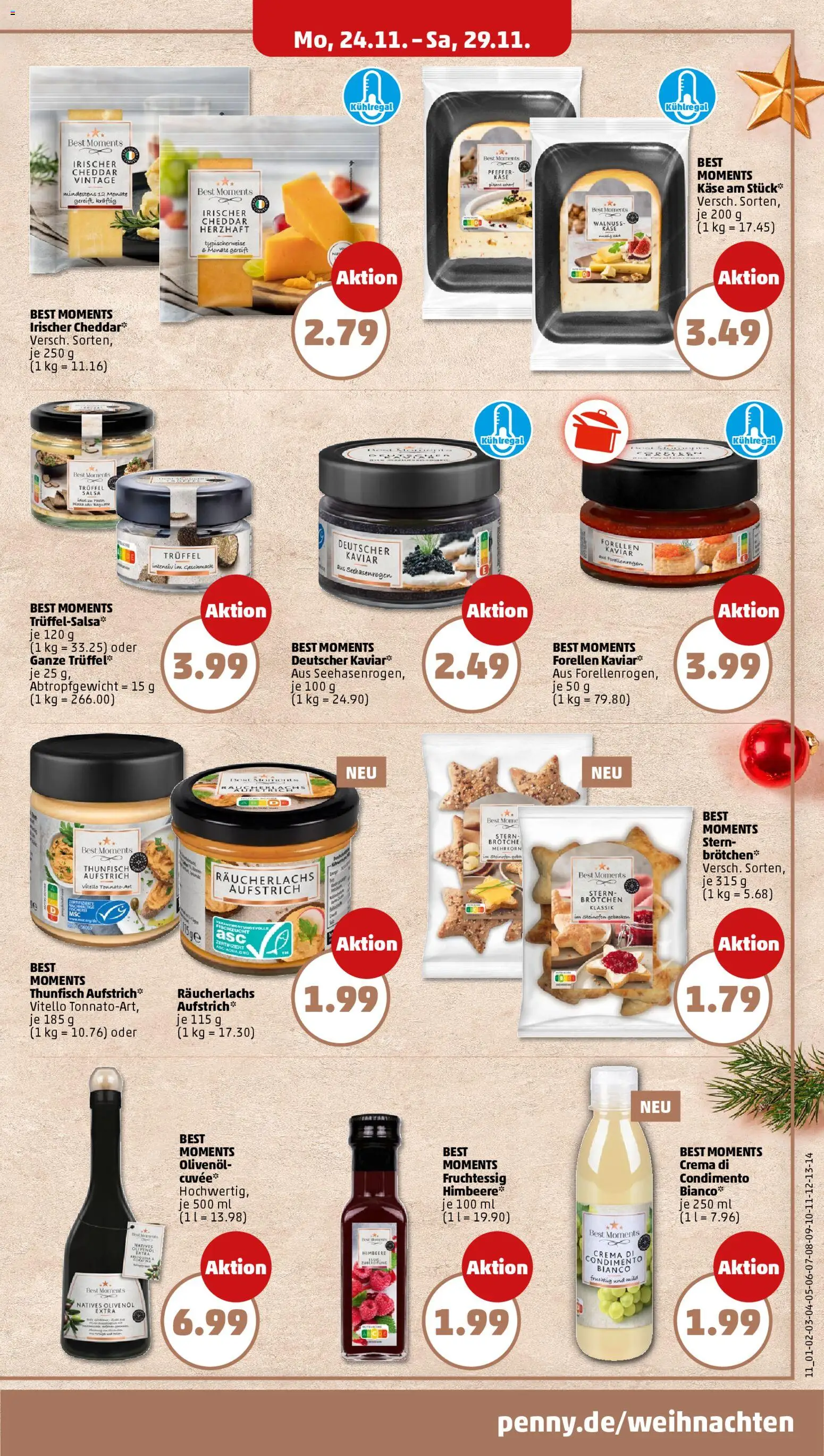 Penny - Black Friday – gültig ab 24.11.2025 | Seite: 11 | Produkte: Käse, Thunfisch, Räucherlachs, Himbeere