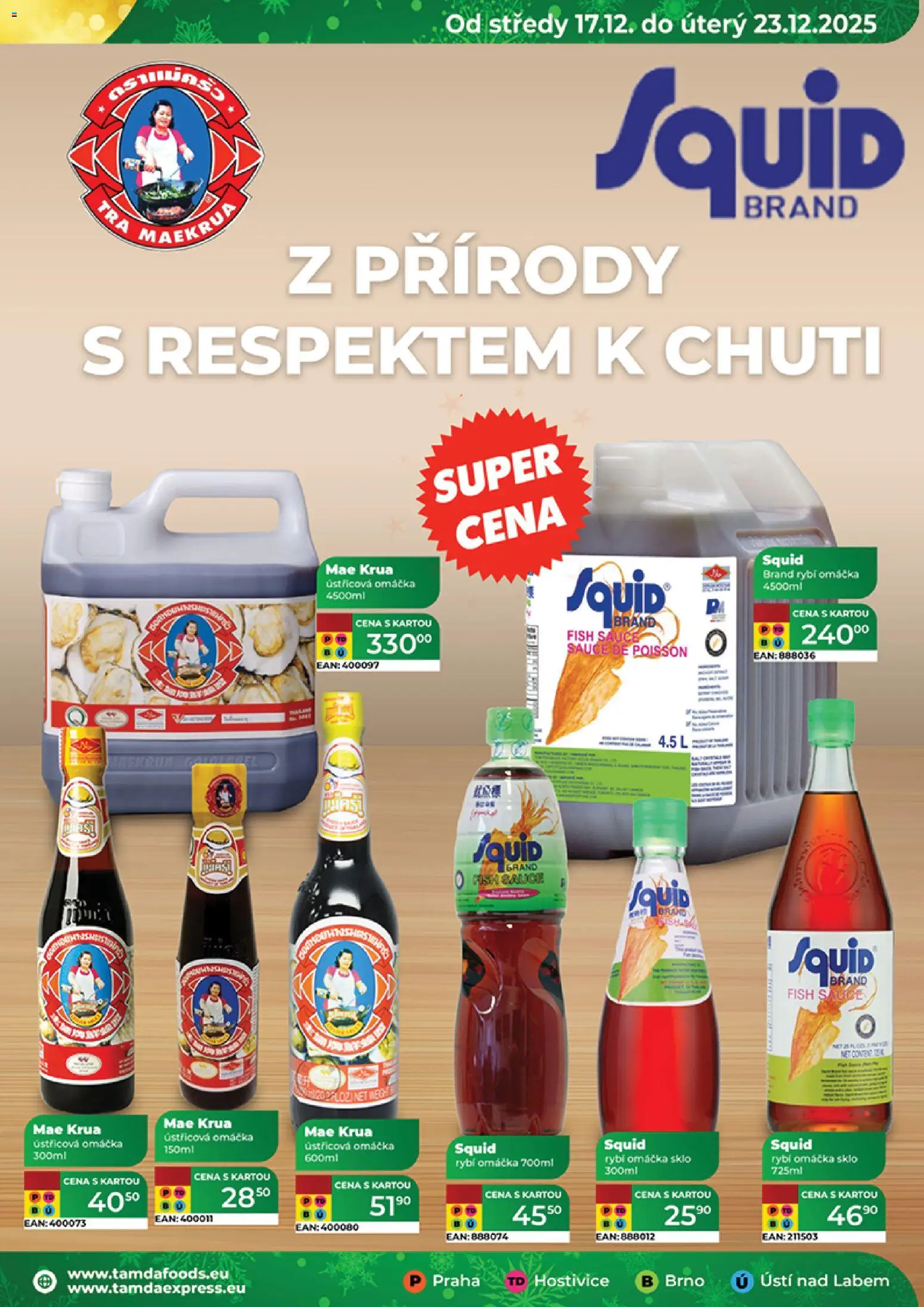 Tamda Foods leták od 17.12.2025 | Strana: 47 | Produkty: Ústřicová omáčka, Rybí omáčka