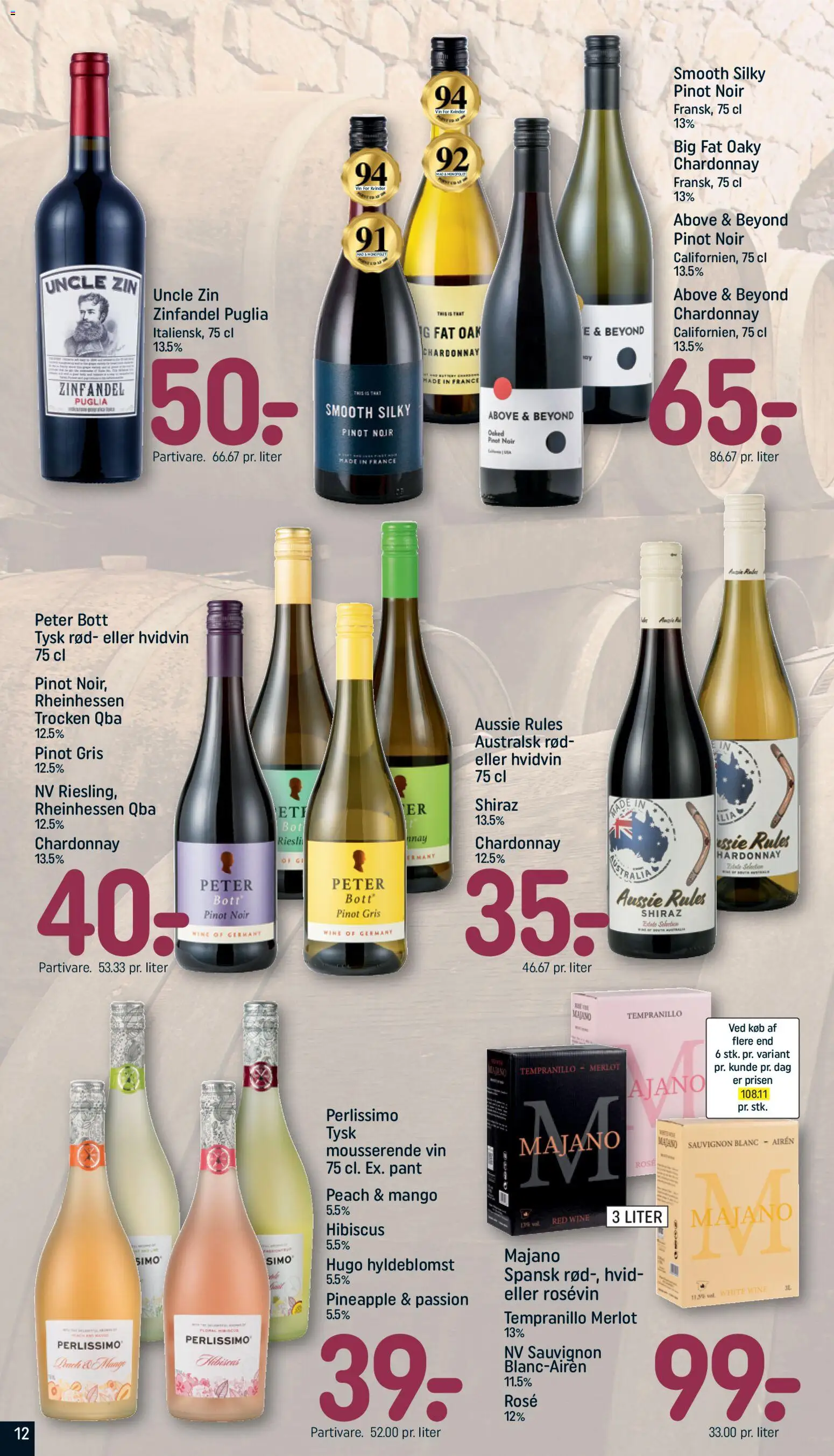 Rema 1000 tilbudsavis – gyldig fra 12.04.2026 | Side: 12 | Produkter: Mango, Vin