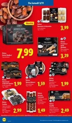 Anteprima del volantino Deluxe Barretta croccante, Mandorle, nocciole o arachidi 100 g confezione valido a partire dal 03.11.2025 | Pagina: 10