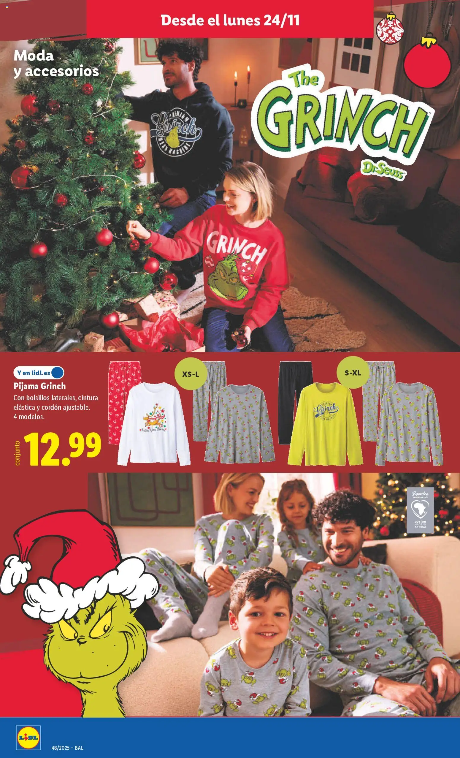 Lidl - Black Friday │ válido desde el 24.11.2025 | Página: 10 | Productos: Pijama
