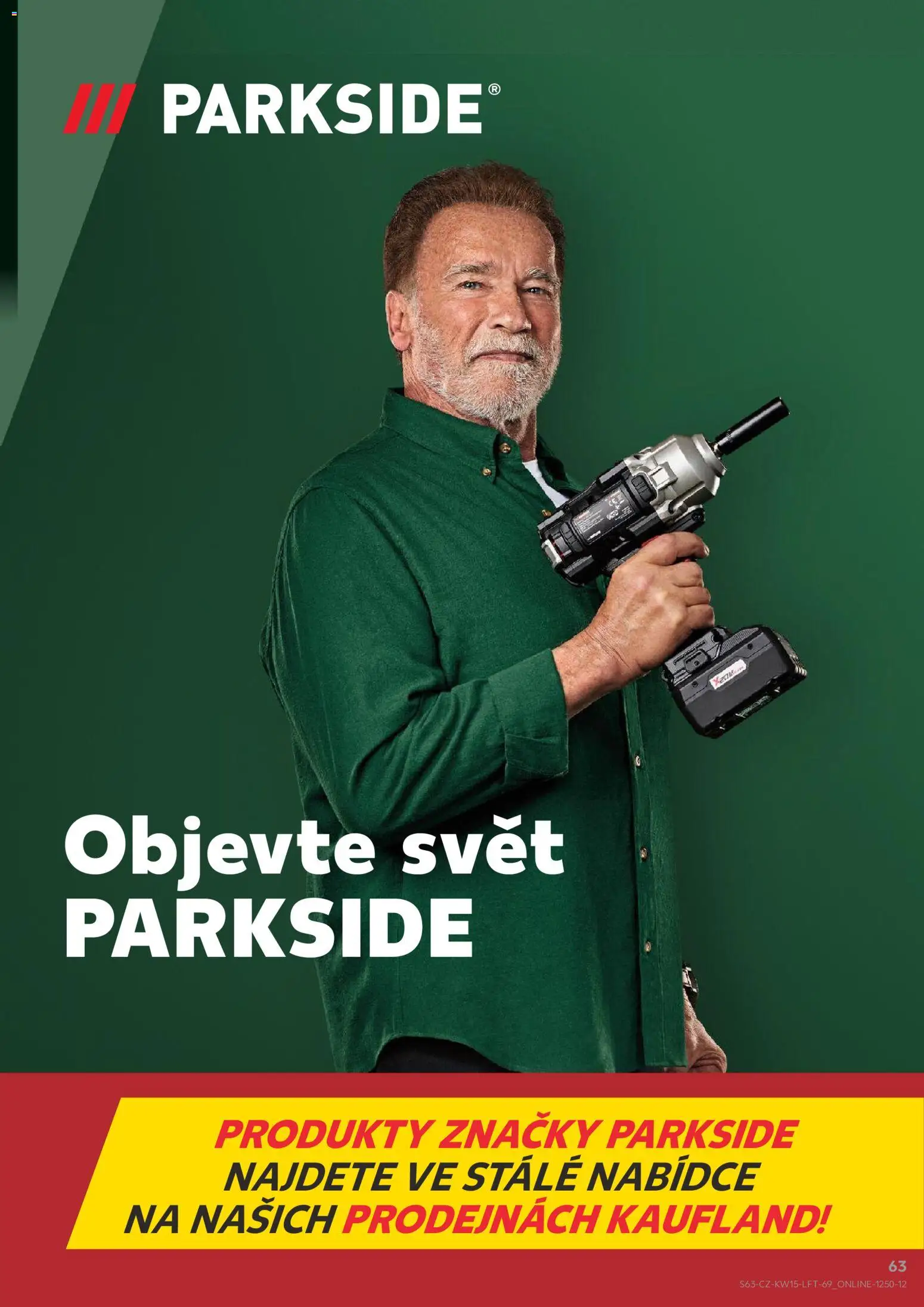 Kaufland leták - Praha 4 od 08.04.2026 | Strana: 63 | Produkty: Parkside