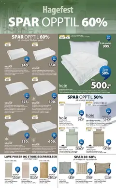 Forhåndsvisning av JYSK kundeavis gyldig fra 20.04.2026 | Side: 6 | Produkter: Nuisette, Vask, Pute, Strikk