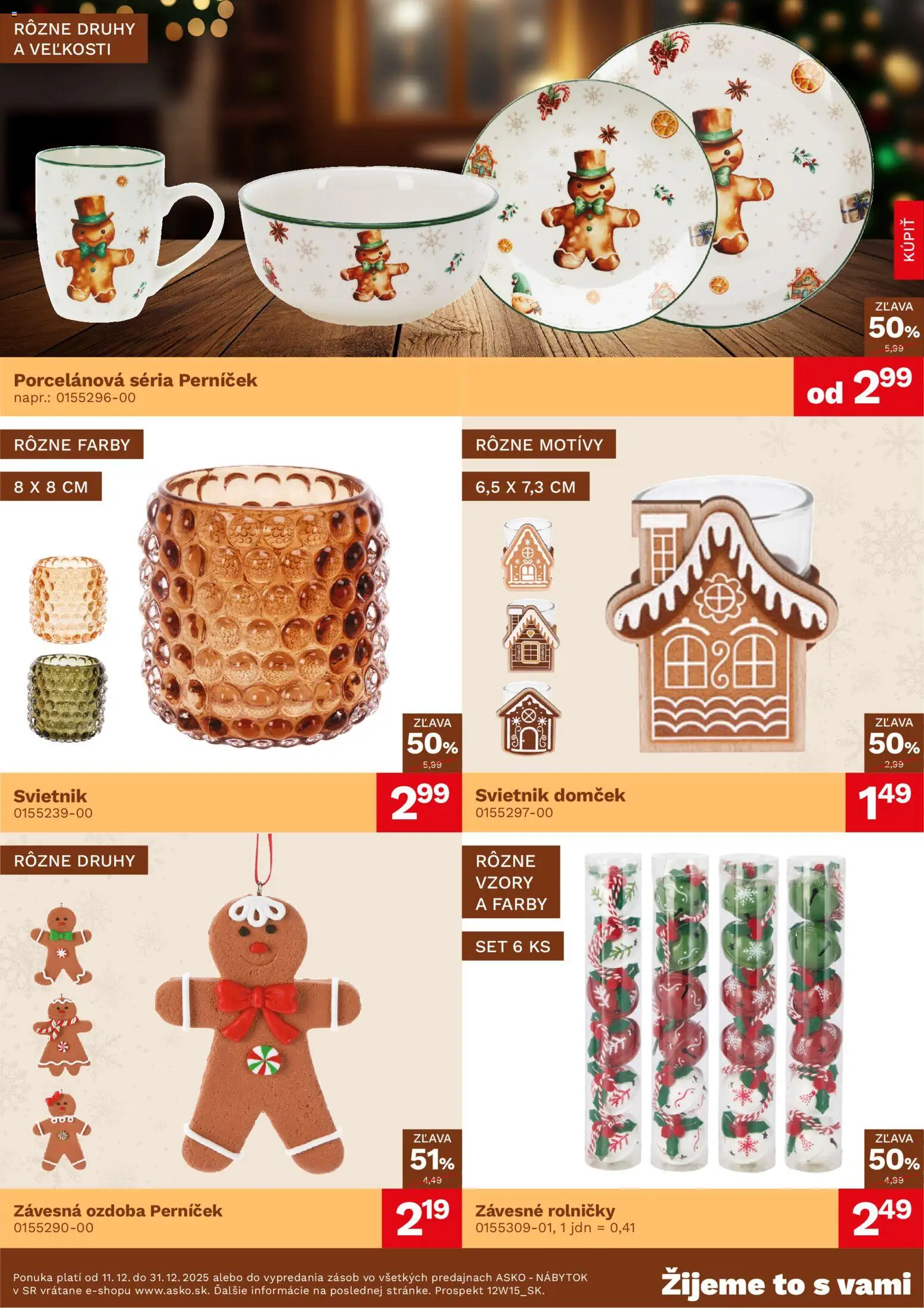 Nové ASKO nábytok akcie – leták je platný od 11.12.2025 | Strana: 2 | Produkty: Nábytok, Svietnik