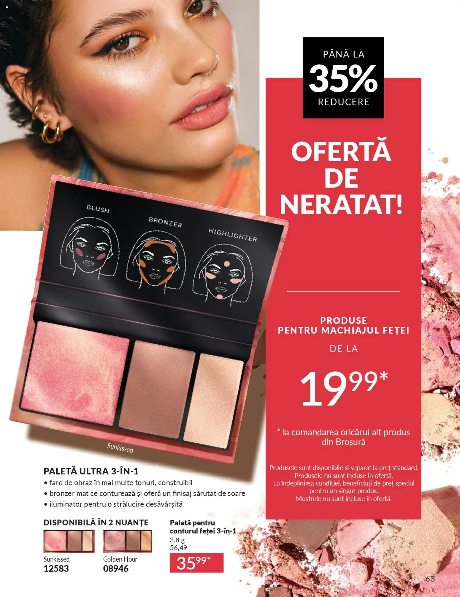 Noul catalog Avon – valabil de la 01.02.2026 | Pagină: 65 | Produse: Bronzer, Blush, Iluminator