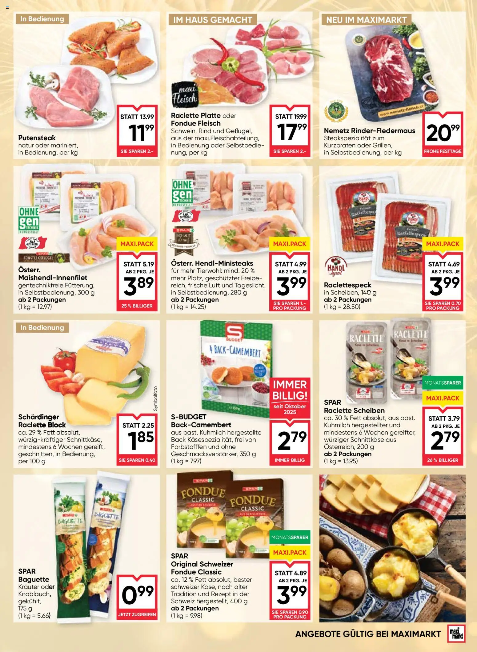 Maximarkt Flugblatt gültig ab 23.12.2025 | Seite: 9 | Produkte: Jääkaappipakastin